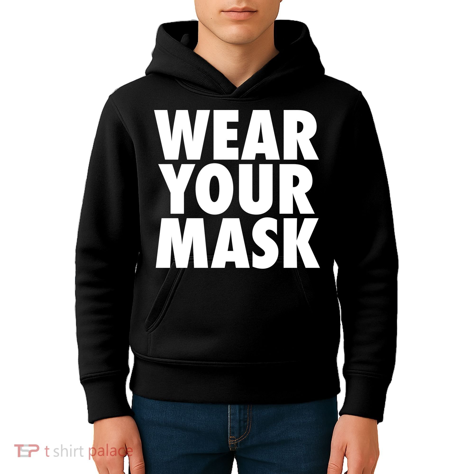 Wear Your Mask Kids Hoodie