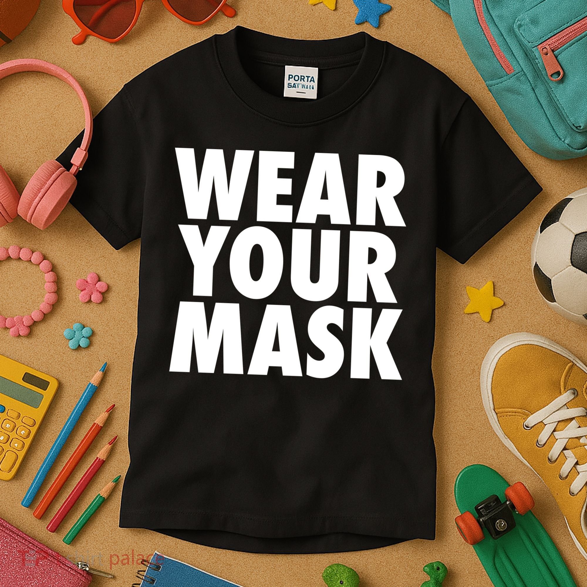 Wear Your Mask Kids T-Shirt