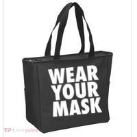 Wear Your Mask Tote Bag thumb 2