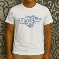 What Excellent Boiled Potatoes Meme Funny Book Lovers T-Shirt thumb 3