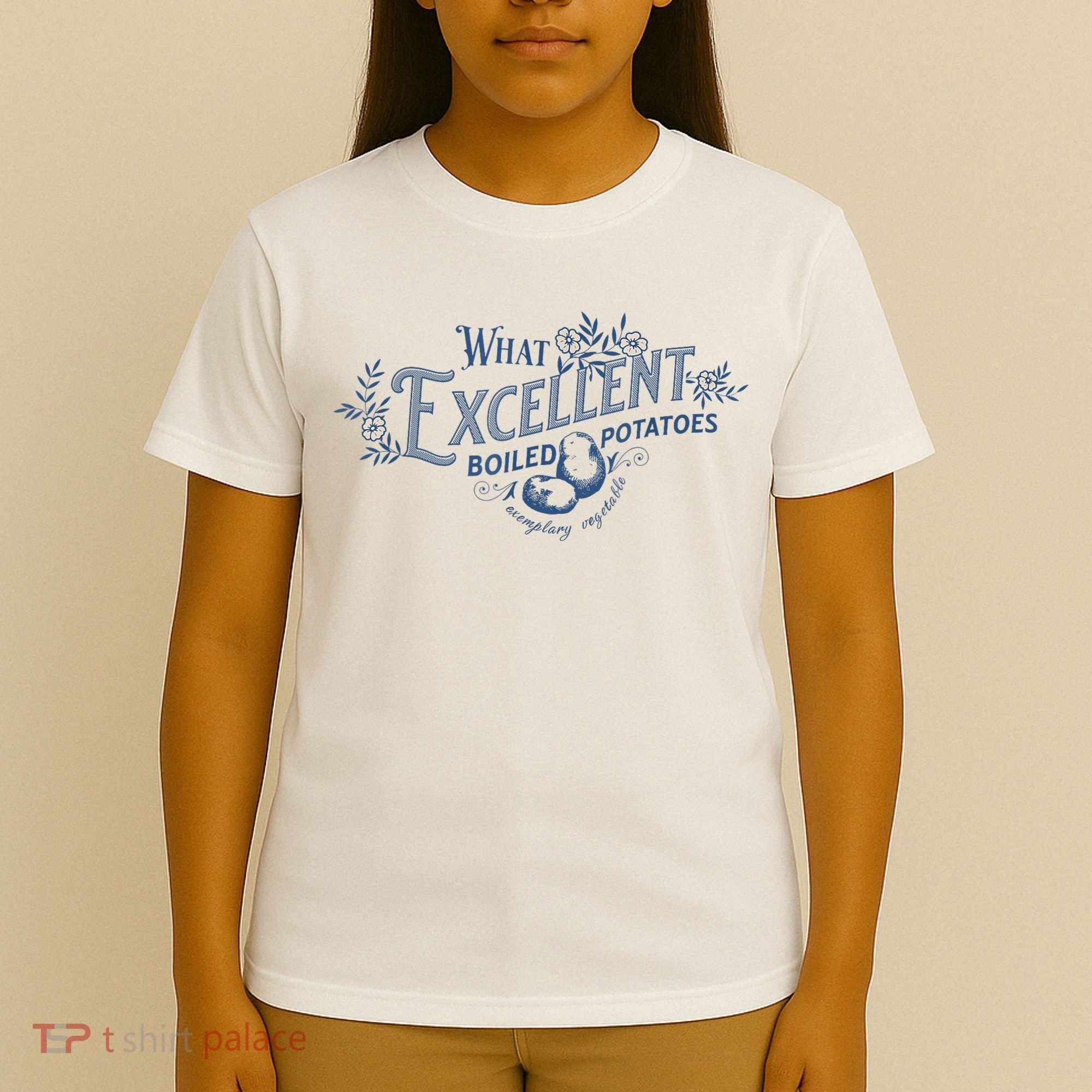 What Excellent Boiled Potatoes Meme Funny Book Lovers T-Shirt