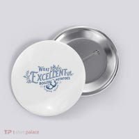 What Excellent Boiled Potatoes Meme Funny Book Lovers Button thumb 0