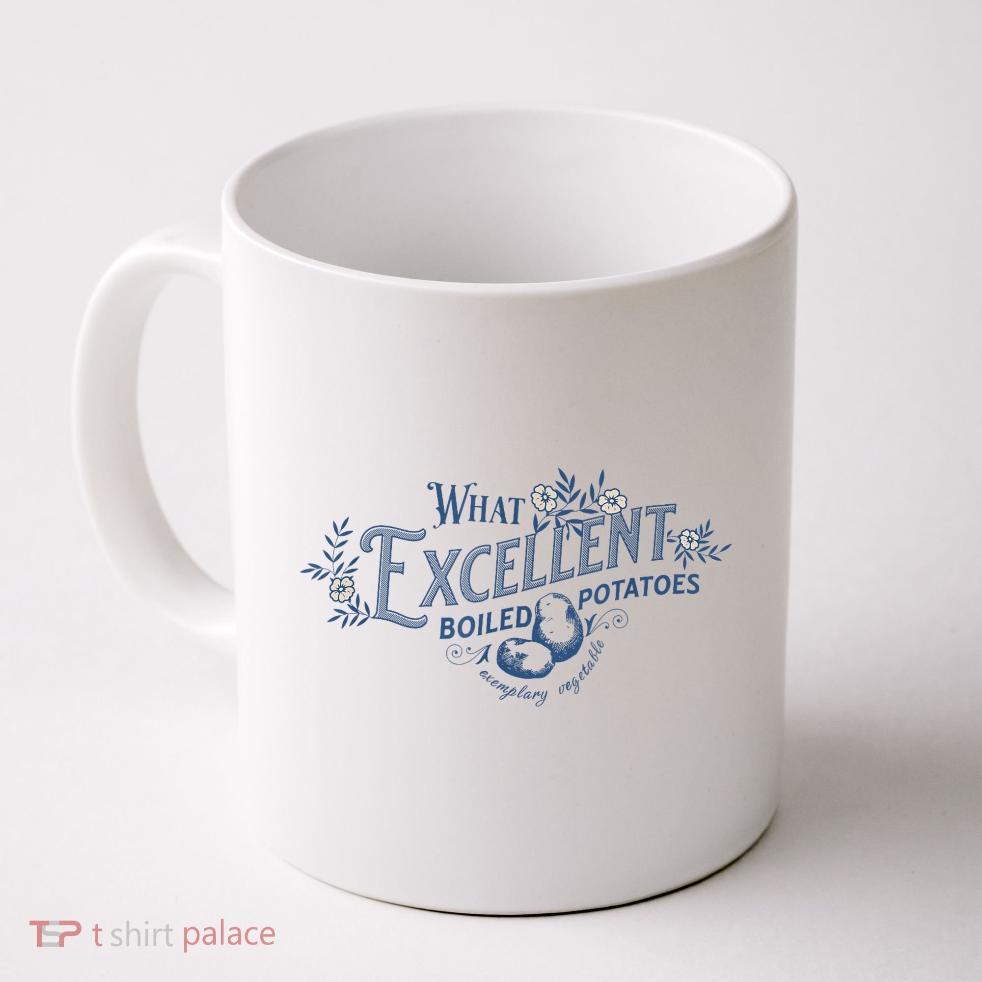 What Excellent Boiled Potatoes Meme Funny Book Lovers Coffee Mug