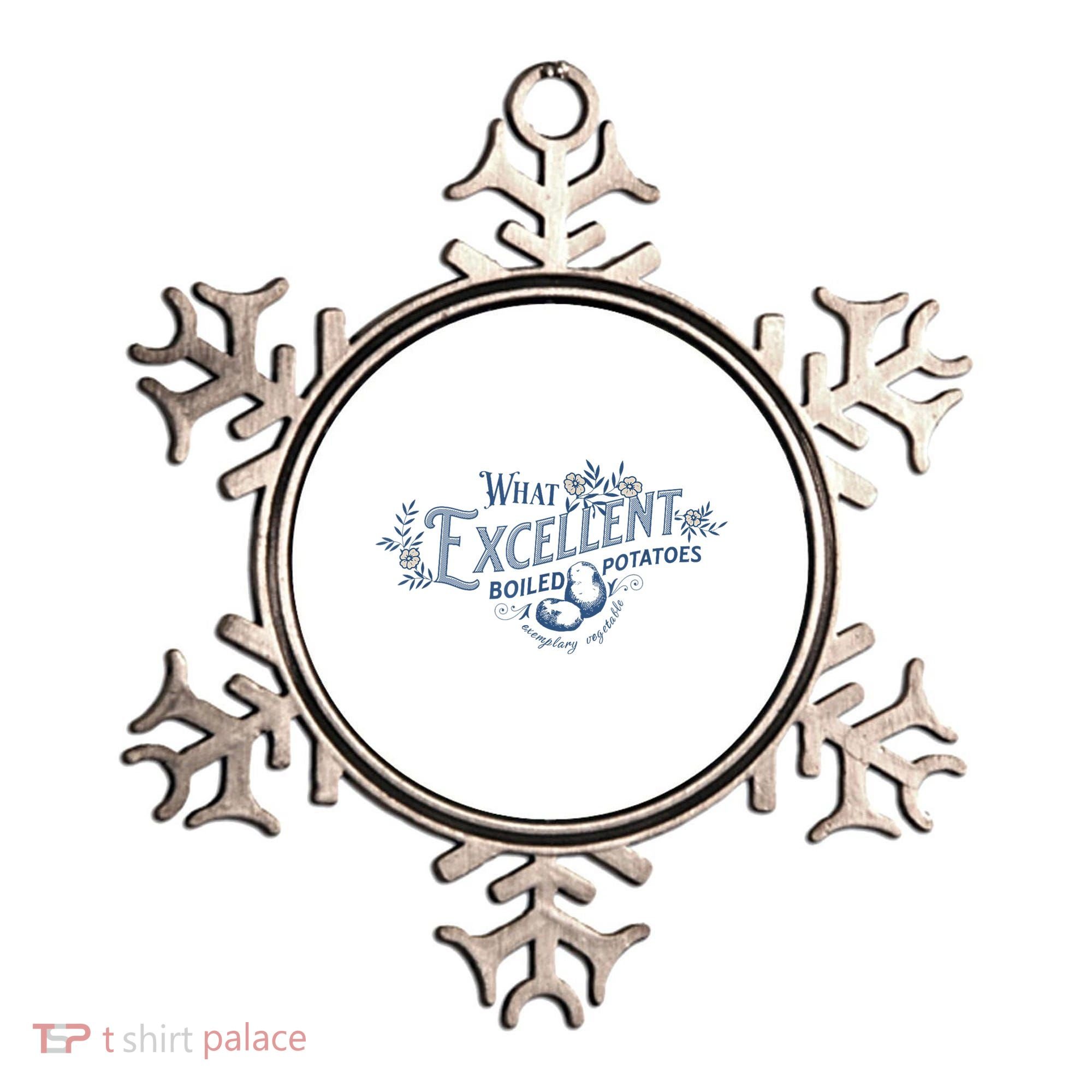What Excellent Boiled Potatoes Meme Funny Book Lovers Ornament