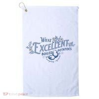 What Excellent Boiled Potatoes Meme Funny Book Lovers Golf Towel thumb 0