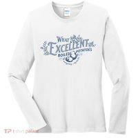 What Excellent Boiled Potatoes Meme Funny Book Lovers Women's Long Sleeve Shirt thumb 0