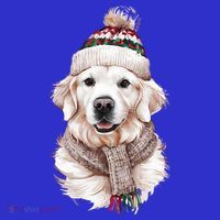 White English Cream Golden Retriever Mom Dog Puppy Christmas Gift Women's Tank Top thumb 5