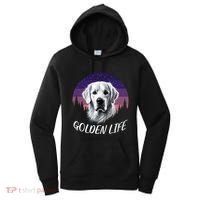 White English Cream Golden Retriever Simply Golden Gift Women's Hoodie thumb 0