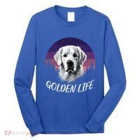 White English Cream Golden Retriever Simply Golden Gift Long Sleeve Shirt thumb 0