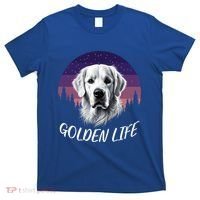 White English Cream Golden Retriever Simply Golden Gift T-Shirt thumb 0