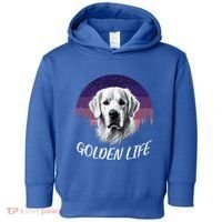 White English Cream Golden Retriever Simply Golden Gift Toddler Hoodie thumb 0