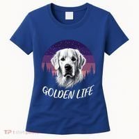 White English Cream Golden Retriever Simply Golden Gift Women's T-Shirt thumb 0