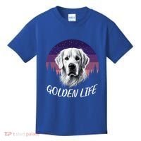 White English Cream Golden Retriever Simply Golden Gift Kids T-Shirt thumb 0