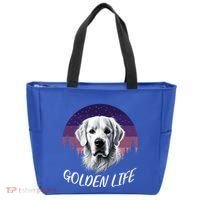 White English Cream Golden Retriever Simply Golden Gift Tote Bag thumb 0