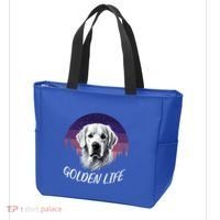 White English Cream Golden Retriever Simply Golden Gift Tote Bag thumb 3