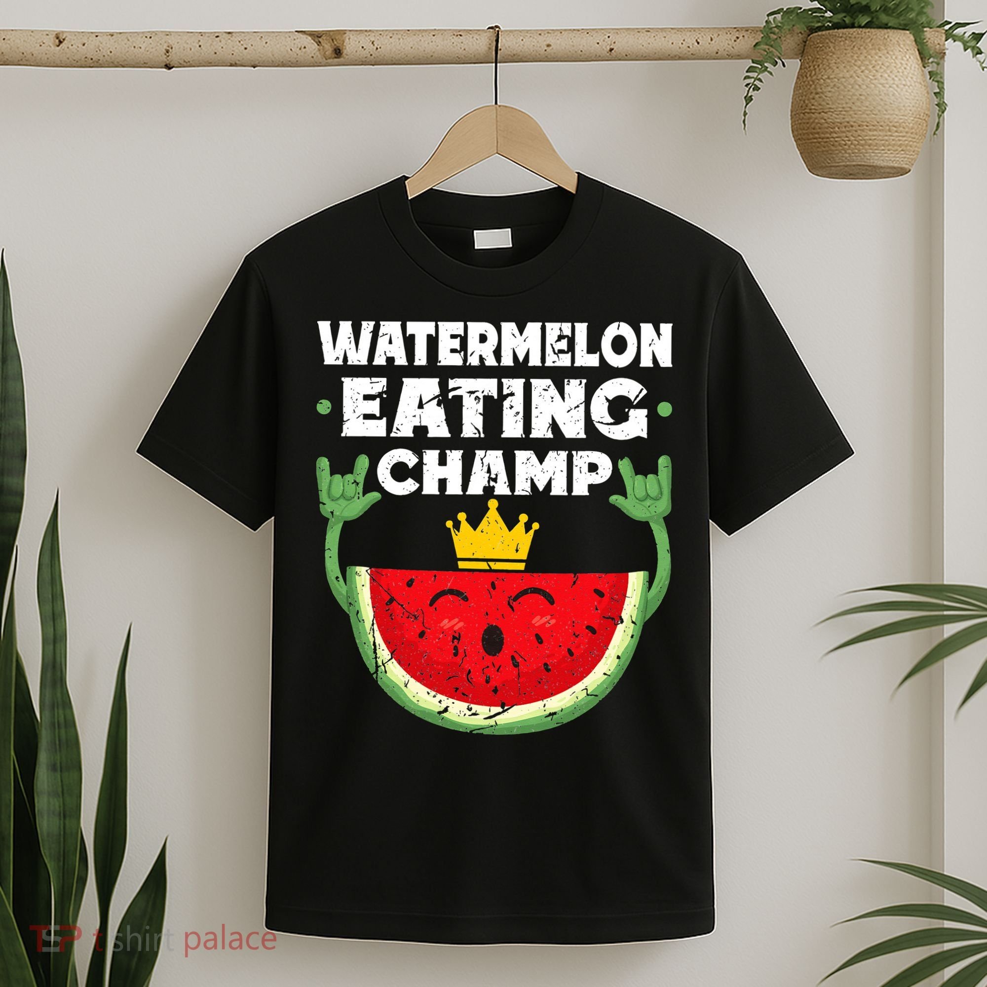 Watermelon Eating Champ Summer Eating Contest Festival T-Shirt