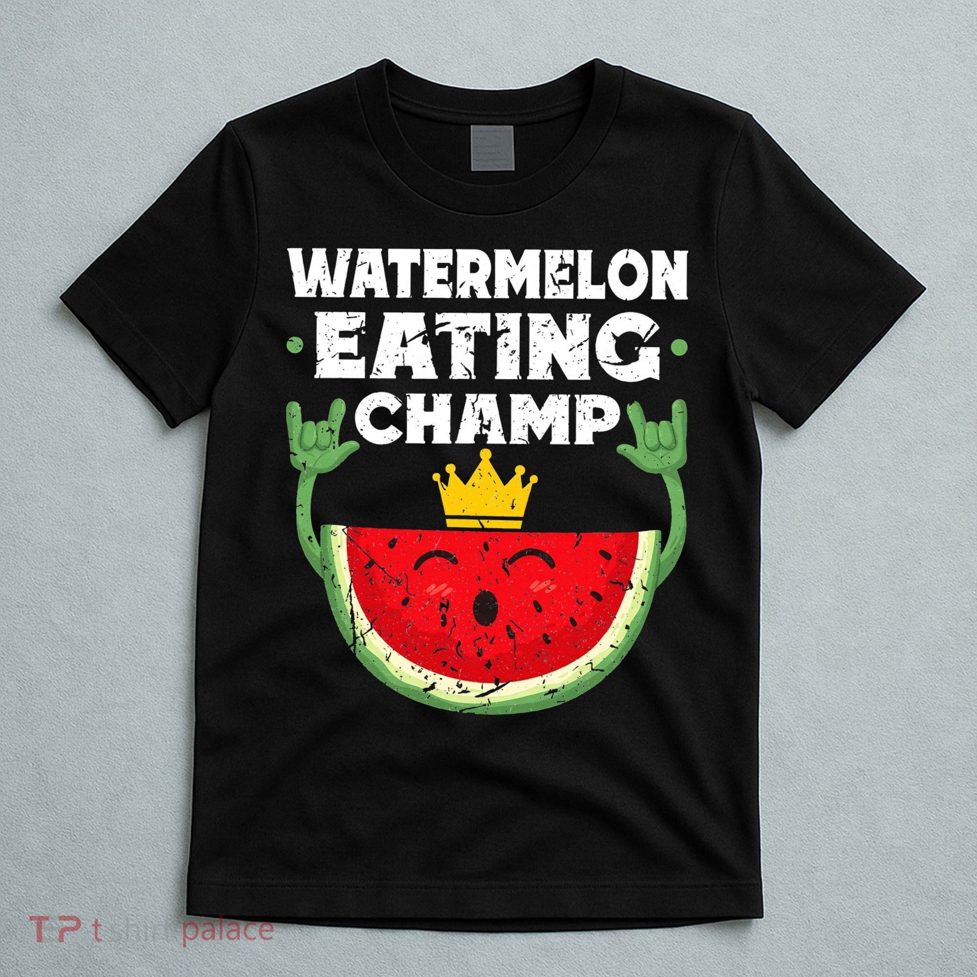 Watermelon Eating Champ Summer Eating Contest Festival T-Shirt