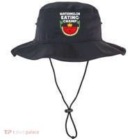 Watermelon Eating Champ Summer Eating Contest Festival Bucket Hat thumb 0