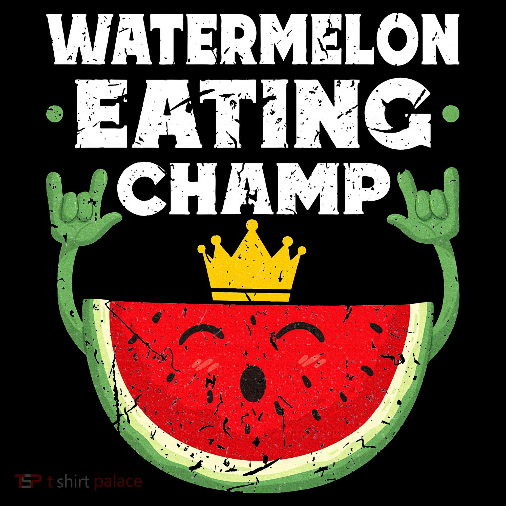 Watermelon Eating Champ Summer Eating Contest Festival Women's Hoodie