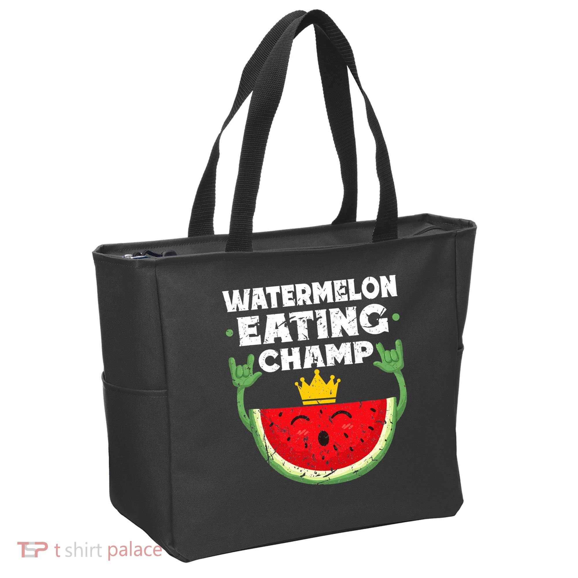 Watermelon Eating Champ Summer Eating Contest Festival Tote Bag