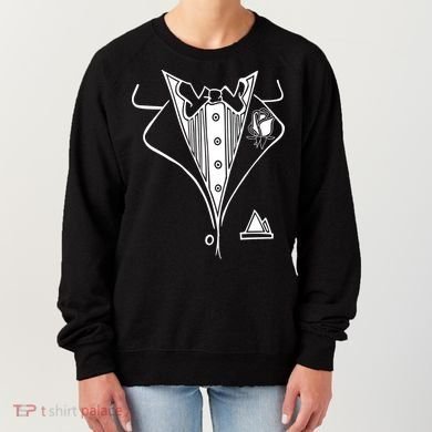 Wedding Prom Rose Tux Tuxedo Women's Sweatshirt