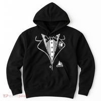 Wedding Prom Rose Tux Tuxedo Hoodie thumb 0