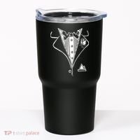 Wedding Prom Rose Tux Tuxedo Tumbler thumb 0