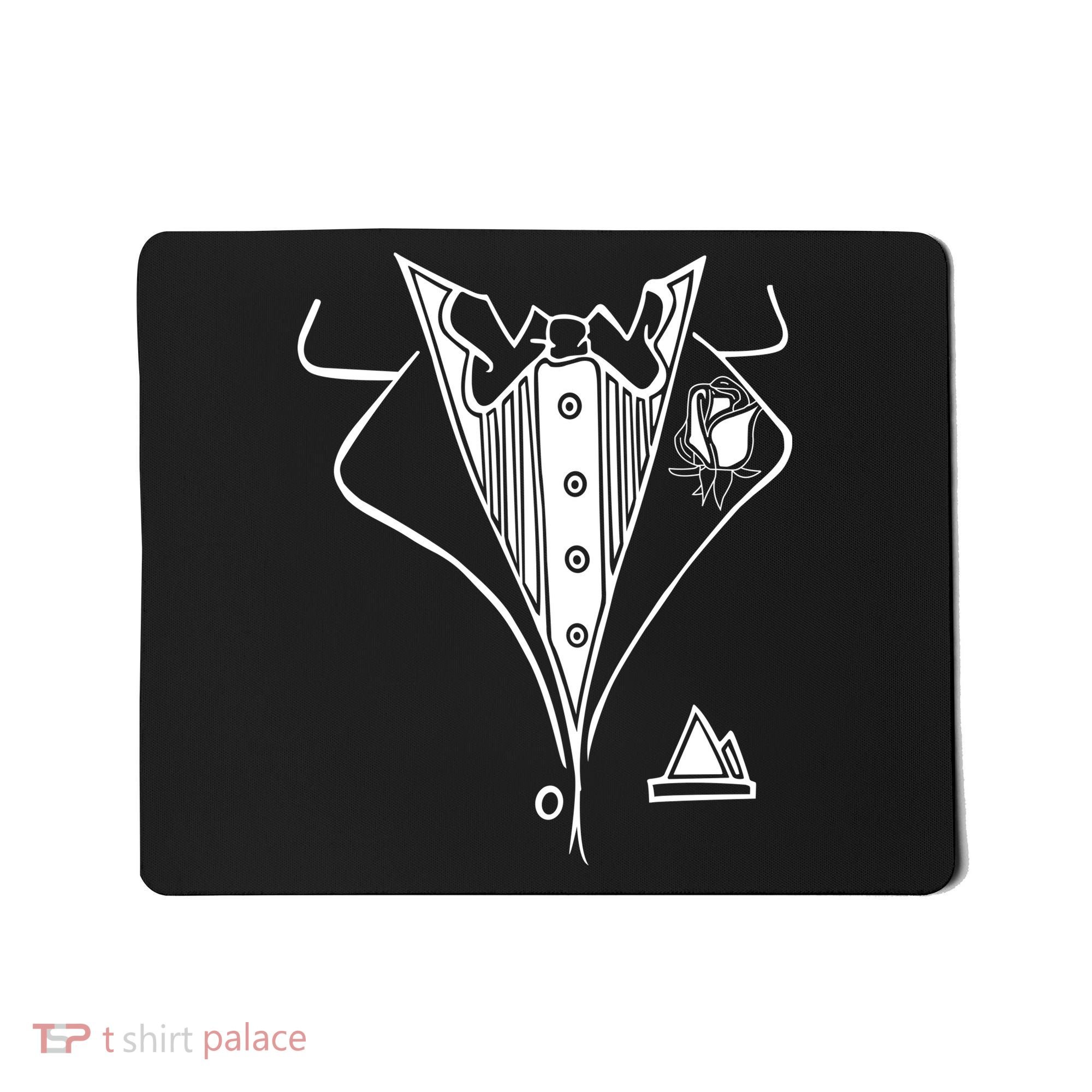 Wedding Prom Rose Tux Tuxedo Mousepad