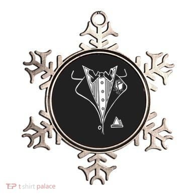 Wedding Prom Rose Tux Tuxedo Ornament