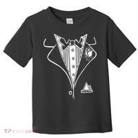 Wedding Prom Rose Tux Tuxedo Toddler T-Shirt thumb 0