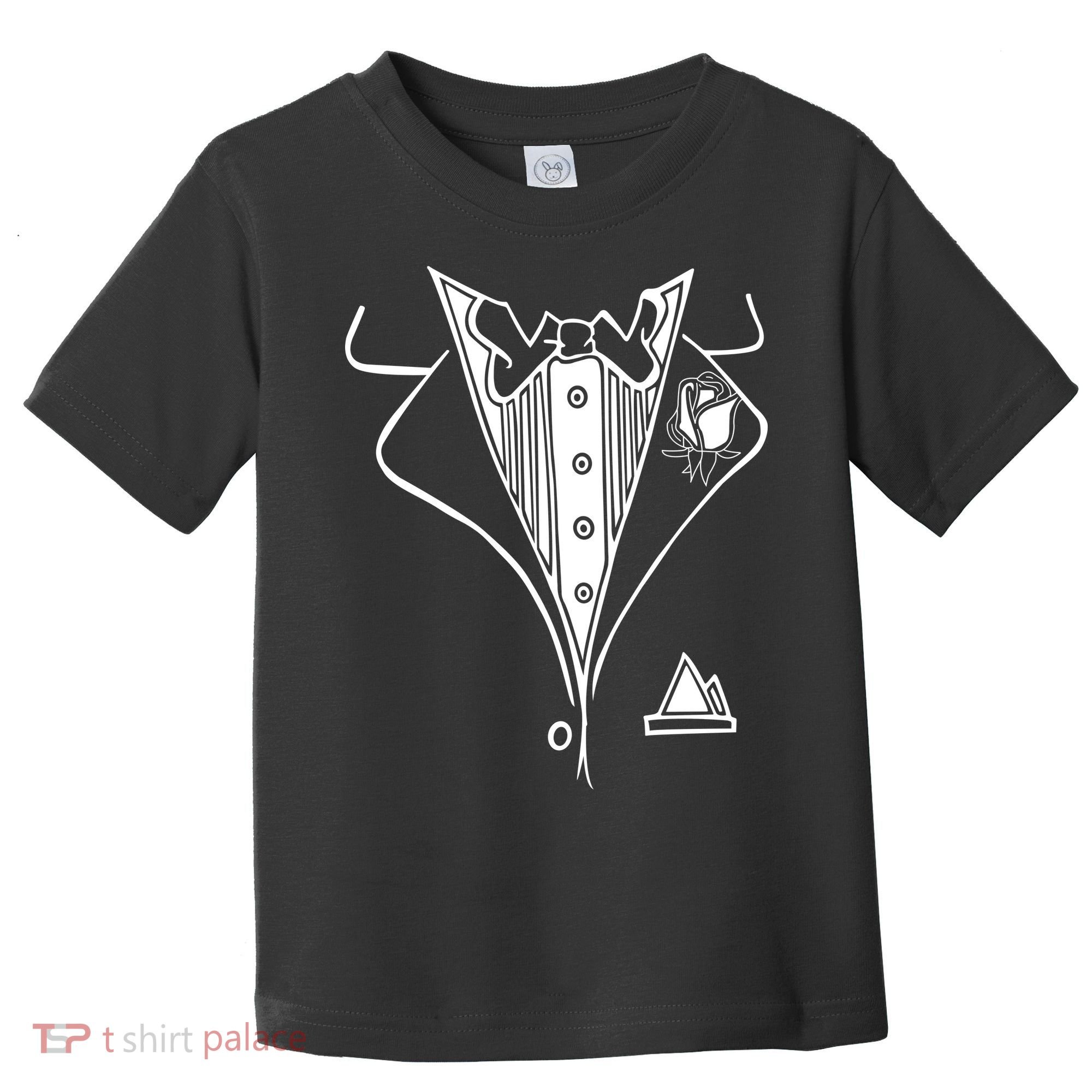 Wedding Prom Rose Tux Tuxedo Toddler T-Shirt