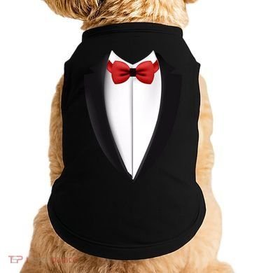 Wedding Tuxedo Doggie Tank