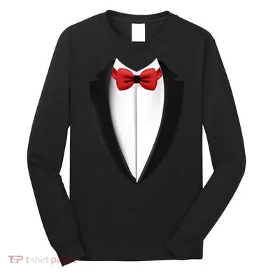 Wedding Tuxedo Long Sleeve Shirt