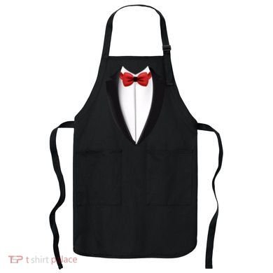 Wedding Tuxedo Apron