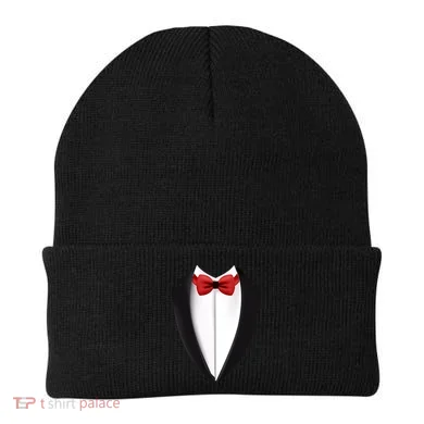 Wedding Tuxedo Beanie