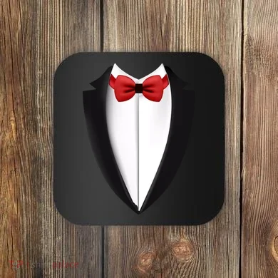 Wedding Tuxedo Coaster