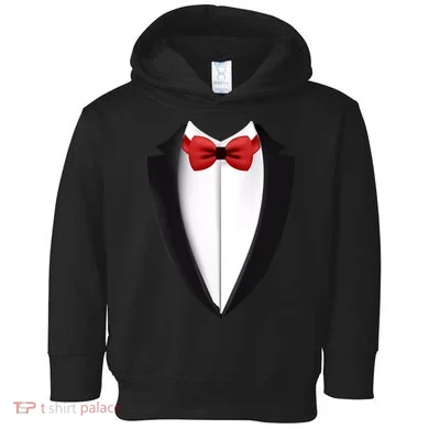 Wedding Tuxedo Toddler Hoodie