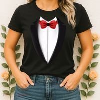 Wedding Tuxedo Women's T-Shirt thumb 2