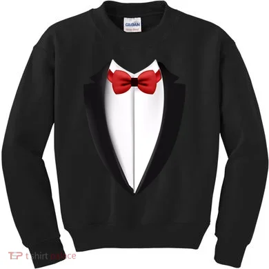Wedding Tuxedo Kids Sweatshirt