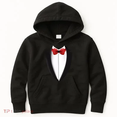 Wedding Tuxedo Kids Hoodie