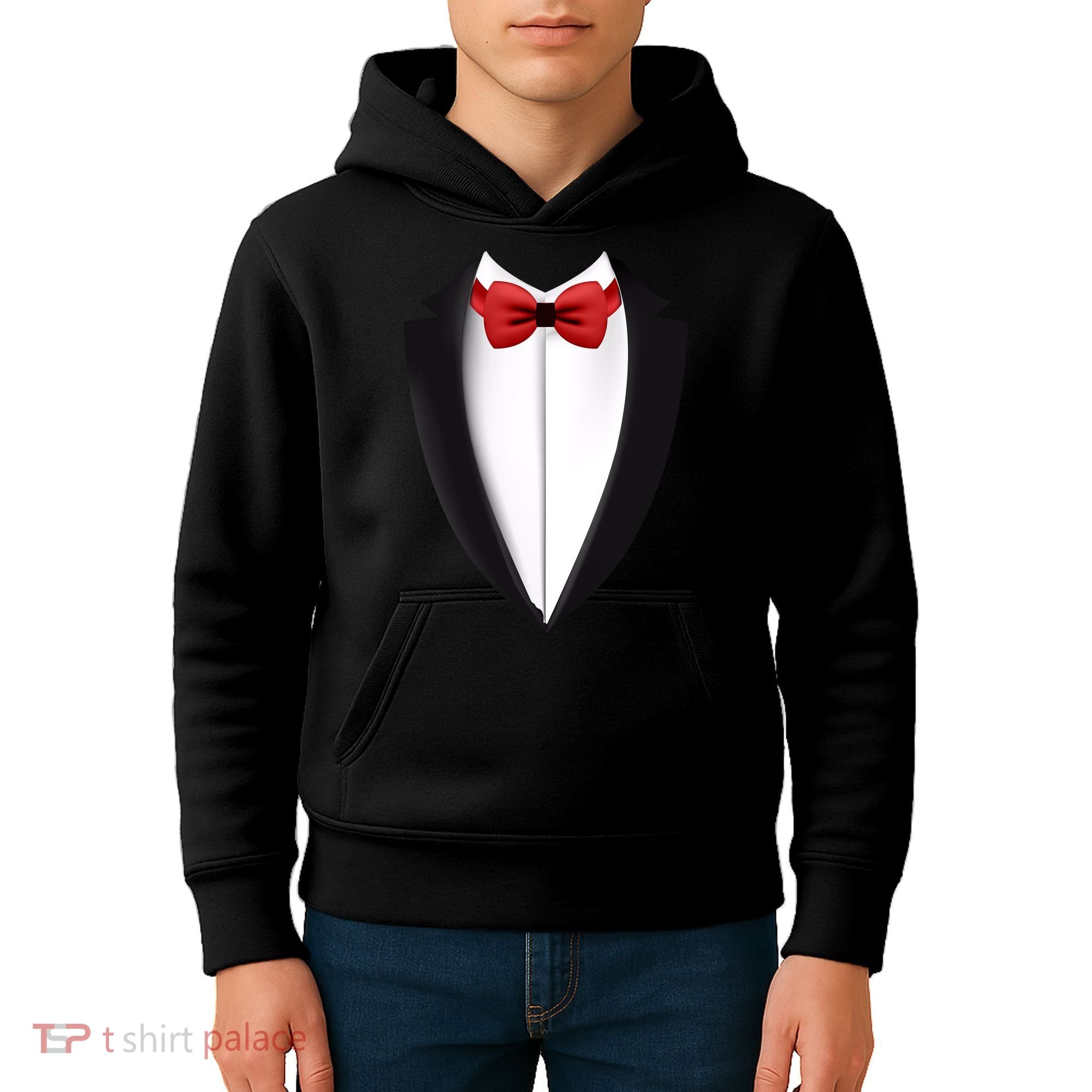 Wedding Tuxedo Kids Hoodie