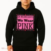 Wednesdays We Wear Pink Breast Cancer Hoodie thumb 2
