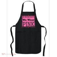 Wednesdays We Wear Pink Breast Cancer Apron thumb 0