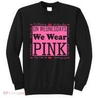 Wednesdays We Wear Pink Breast Cancer Sweatshirt thumb 0