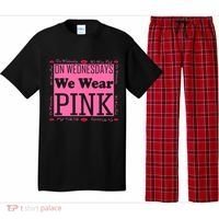Wednesdays We Wear Pink Breast Cancer Pajama Set thumb 0