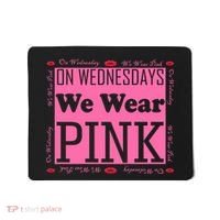 Wednesdays We Wear Pink Breast Cancer Mousepad thumb 0