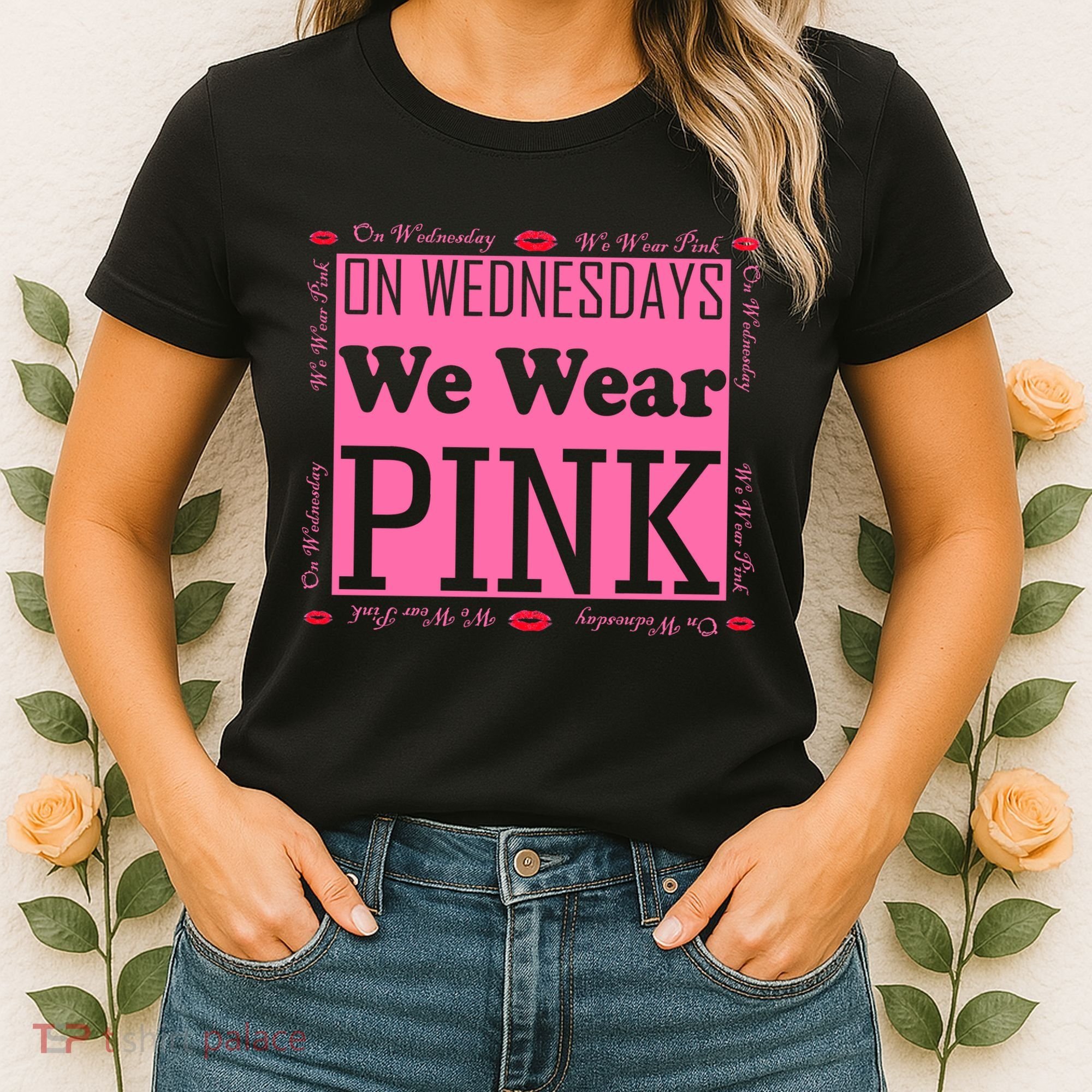 Wednesdays We Wear Pink Breast Cancer Women's T-Shirt