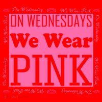 Wednesdays We Wear Pink Breast Cancer Santa Hat thumb 1