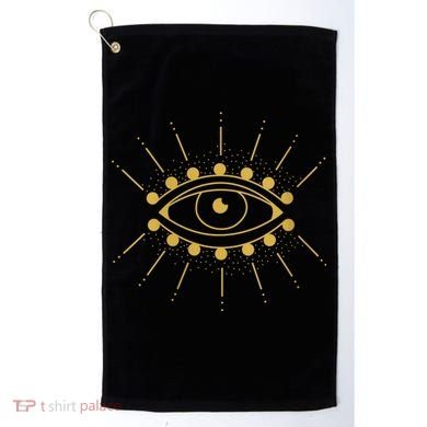 Womens Evil Eye Mystic Astrology Golf Towel