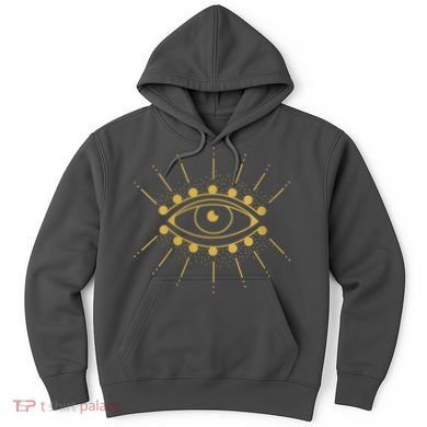 Womens Evil Eye Mystic Astrology Hoodie